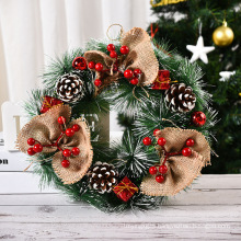 Handmade Christmas wreaths artificial Christmas tree decorations wedding wreaths event party festive Christmas ornament